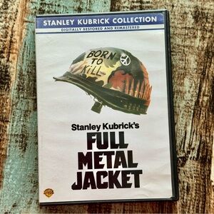 1987 “Full Metal Jacket” Movie on DVD